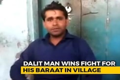 Dalit Man Wins Fight For His <i>Baraat</i> In Village, Says It Was For Equality Dalit Man Wins Fight For His <i>Baraat</i> In Village, Says It Was For Equality