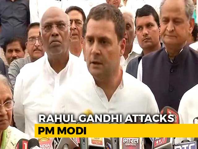 "We Will Defeat The BJP In 2019": Rahul Gandhi At Raj Ghat