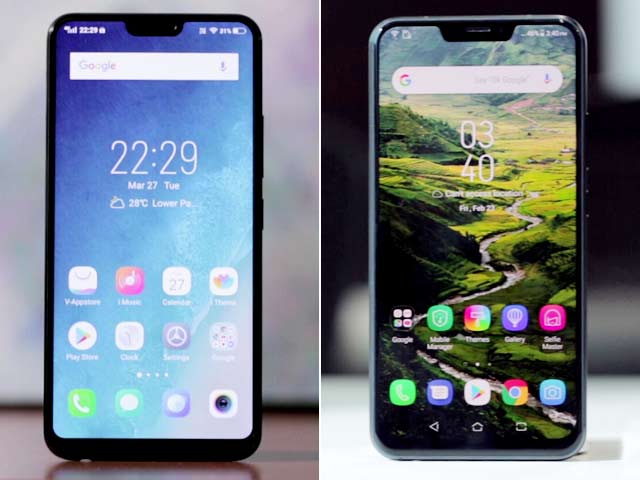 iPhone X जैसे डिस्प्ले वाले एंड्रॉयड स्मार्टफोन