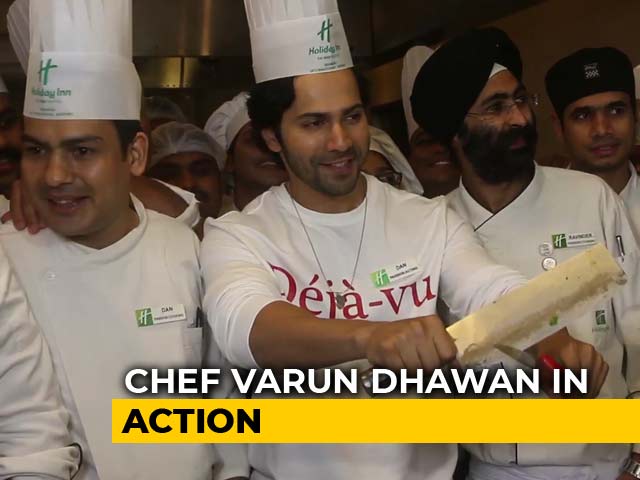 Watch! Chef Varun Dhawan In Action