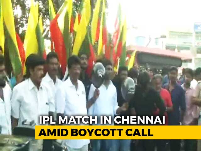 Video : 4,000 Cops At Chennai Stadium As Anti-IPL Protests Escalate