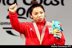 Mirabai, Sanchita Set Up India's Golden Run In CWG Weightlifting Mirabai, Sanchita Set Up India's Golden Run In CWG Weightlifting