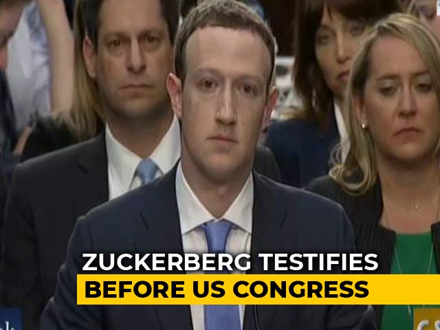 Watch: Facebook CEO Mark Zuckerberg's Congress Testimony