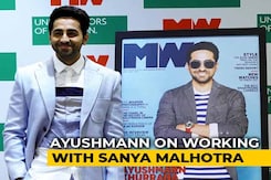 Ayushmann Khurrana On Working With Sanya Malhotra Ayushmann Khurrana On Working With Sanya Malhotra
