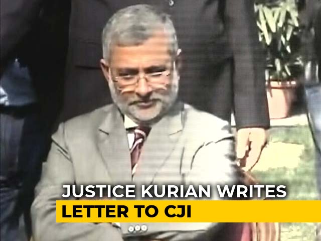 Video : Supreme Court's "Very Life" Under Threat, Judge Writes To Chief Justice