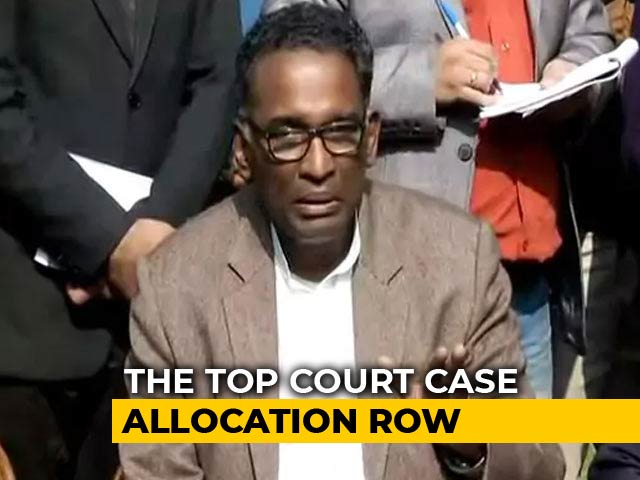 Video : Why Justice Chelameswar Today Refused To Hear Plea On Assigning Cases