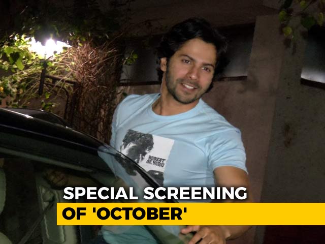 Special Screening Of Varun Dhawan's <i>October</i>
