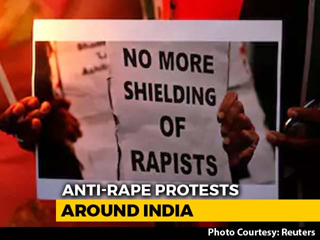 Video : Countrywide Protests Over Kathua, Unnao Rape Cases