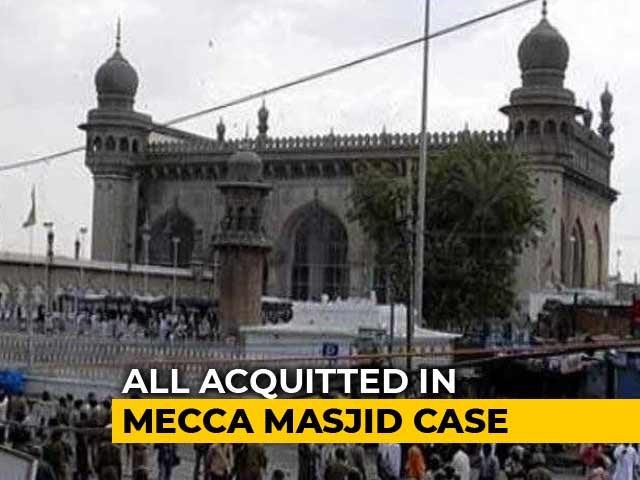 Video : All Accused Including Swami Aseemanand Acquitted In Mecca Masjid Blast