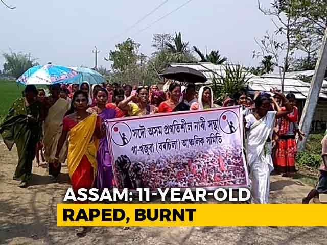 Video: 11-Year-Old Raped And Burnt Alive: How A Village In Assam Came Together