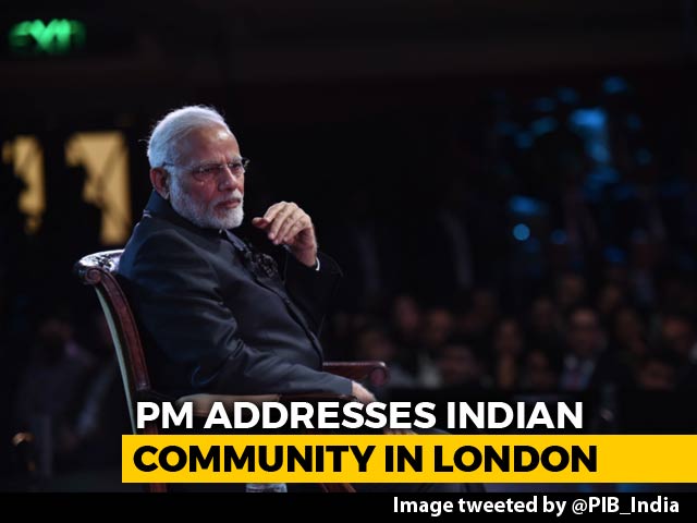 Video : Watch: PM Modi's Q&A Session In London With Prasoon Joshi