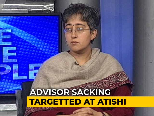 Video : Support Grows For Atishi Marlena, Fired By Centre As Delhi Adviser