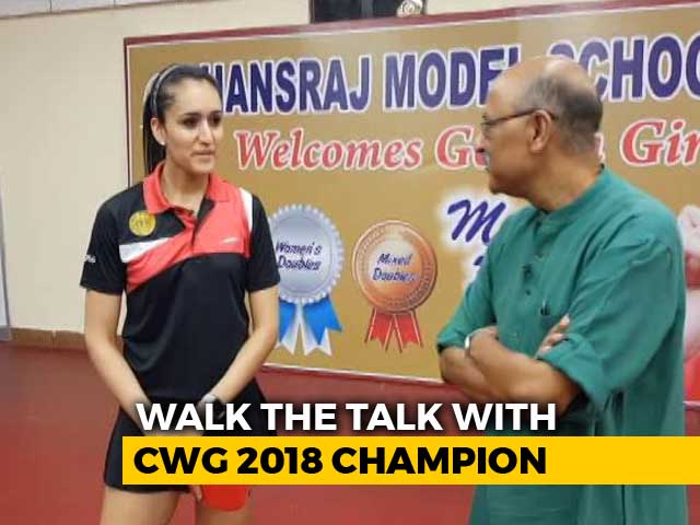 Walk The Talk With Manika Batra, CWG 2018 Table Tennis Gold Medallist