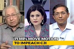 71 MPs Move Motion To Impeach Chief Justice: First Such Move In India's History 71 MPs Move Motion To Impeach Chief Justice: First Such Move In India's History