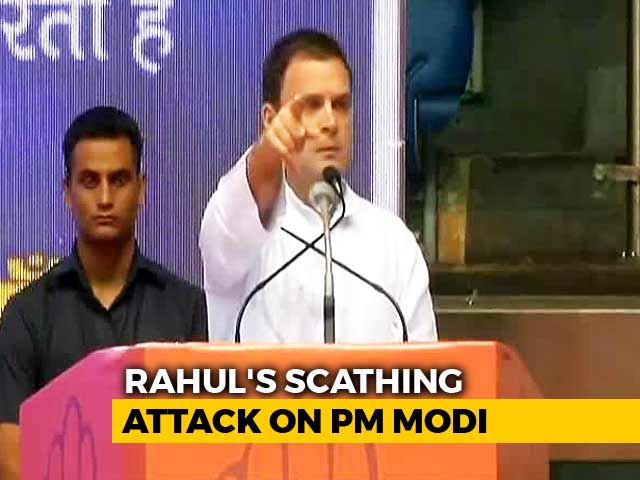 "Modi <i>Ji</i> Is Only Interested in Modi <i>Ji</i>," Rahul Gandhi Takes Swipe At PM