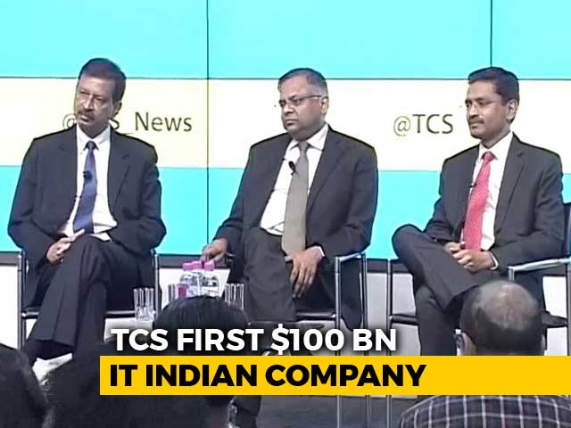 TCS Hits $100 Billion Milestone, Trumps Accenture In Market Value