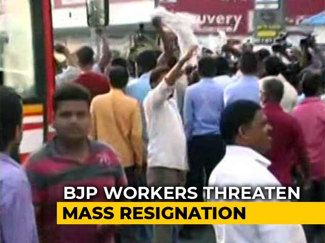 Yeddyurappa Jr Not To Contest Election, BJP Workers Erupt In Protest