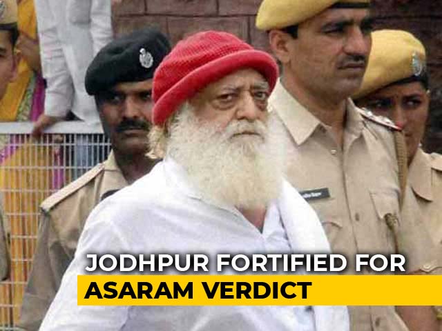 Jodhpur Turns Fortress Ahead Of Verdict In Asaram Rape Case