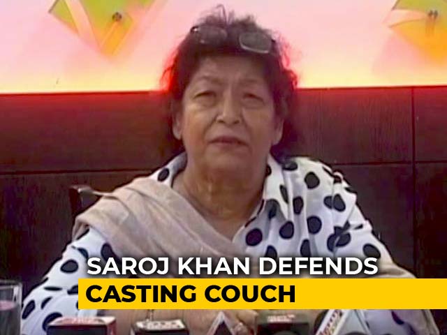 Video : At Least Film Industry Gives Work: Saroj Khan's Shocker On Casting Couch