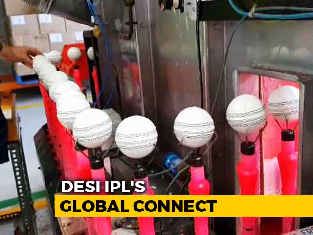 Video : IPL Cricket Balls Made In Melbourne