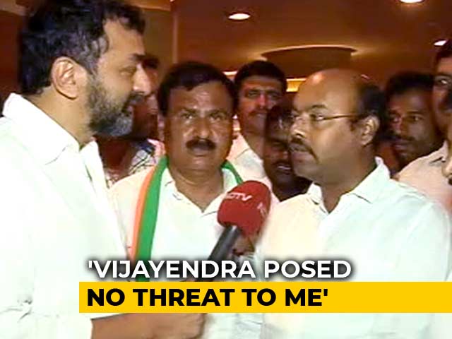 Video : "Makes No Difference": Siddaramaiah Jr After Yeddyurappa's Son Pulled Out