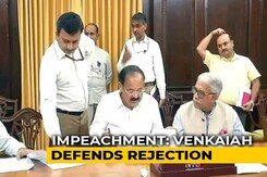 Venkaiah Naidu Defends Move To Reject Chief Justice Impeachment Notice Venkaiah Naidu Defends Move To Reject Chief Justice Impeachment Notice