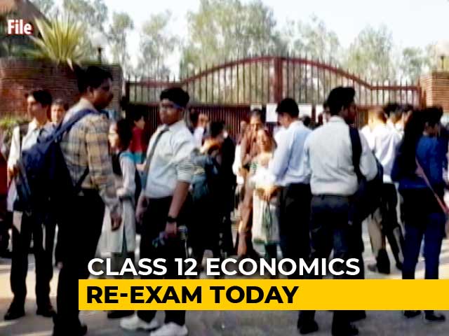 Video : 6 Lakh Students To Write Class 12 Economics Re-Test Today