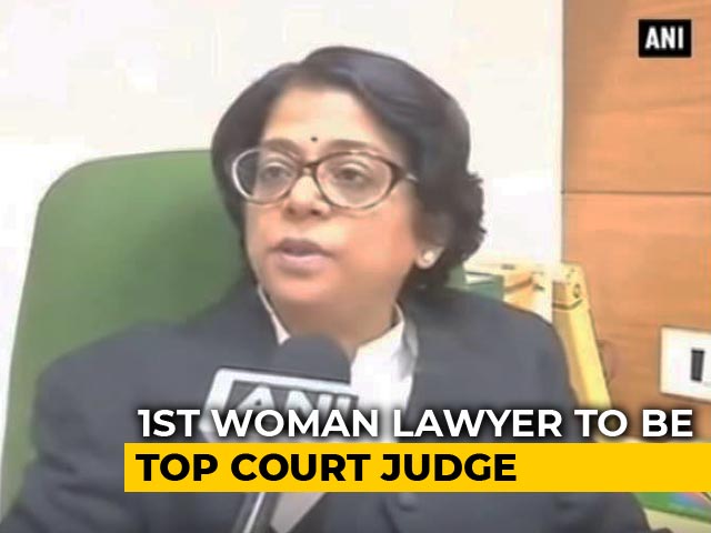 Indu Malhotra Will Be First Woman Lawyer Appointed As Supreme Court Judge