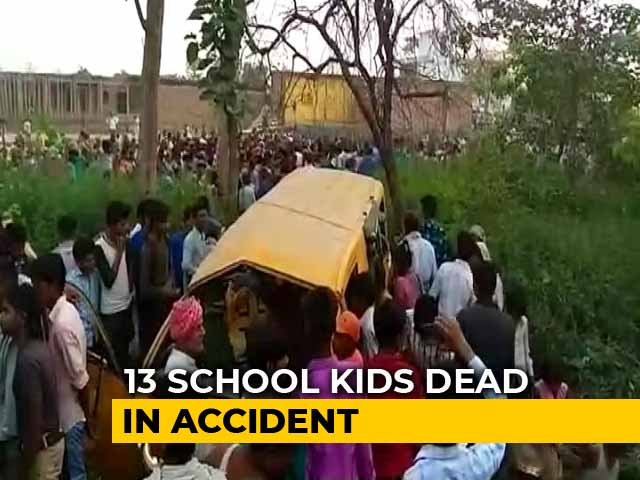 13 Children Dead In UP Bus Accident; Driver's Fault, Says Yogi Adityanath