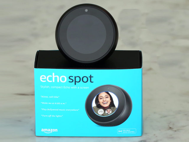 Amazon Echo Spot Unboxing And First Look