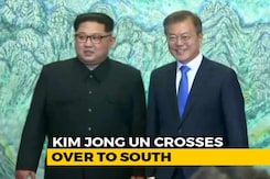 North Korea's Kim Steps Across Border For Historic Korea Summit North Korea's Kim Steps Across Border For Historic Korea Summit