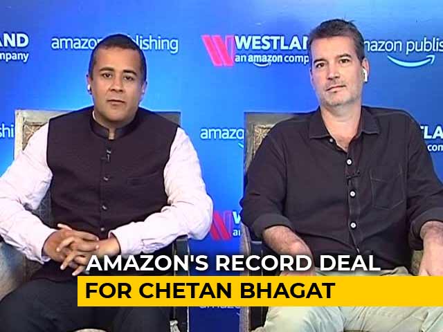 Video : Amazon To Publish Next 6 Books Of Chetan Bhagat