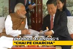 PM Modi, Xi Jinping's "Chai Pe Charcha" In China PM Modi, Xi Jinping's "Chai Pe Charcha" In China