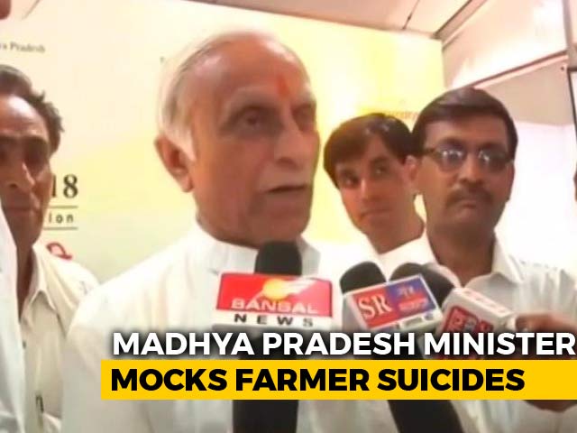 Video : "Even Businessmen, Cops Kill Themselves": Minister On Farmer Suicides