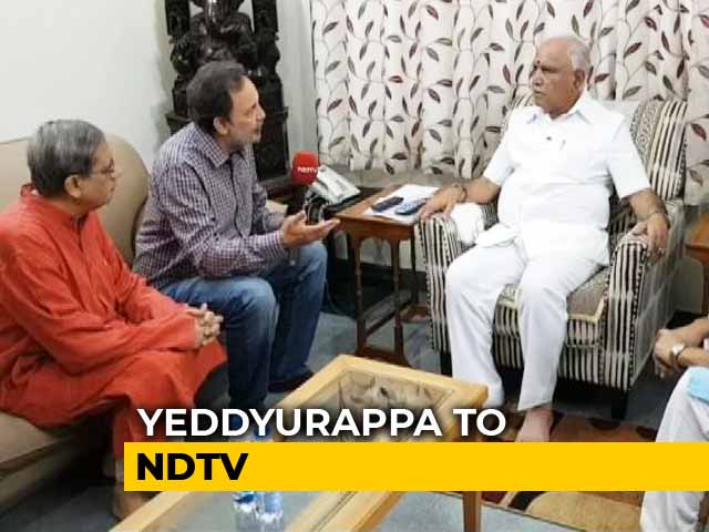 Video : "It's A Crucial Time": Yeddyurappa On Janardhana Reddy Campaigning For BJP