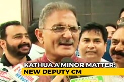 Kathua Rape "Minor Incident", Says New J&K Deputy Chief Minister Kathua Rape "Minor Incident", Says New J&K Deputy Chief Minister