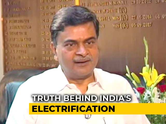 Video : "Takes Courage To Commit": Minister After 100% Electrification Questioned