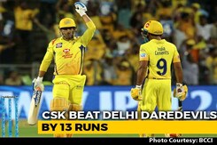 IPL 2018: Dhoni, Watson Star As Chennai Super Kings Beat Delhi Daredevils IPL 2018: Dhoni, Watson Star As Chennai Super Kings Beat Delhi Daredevils