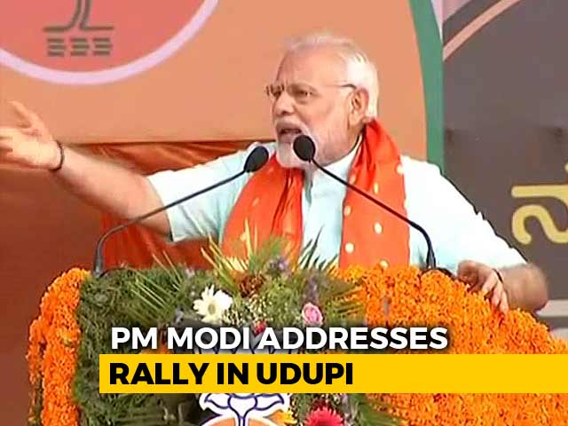 "Ease Of Doing Murder In Congress Rule," Says PM In Karnataka's Udupi