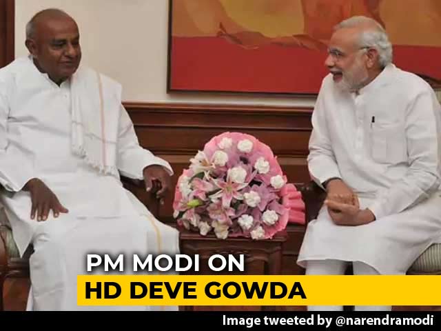 Video : PM Modi's Praise Of Deve Gowda Will Further "B-Team" Theory