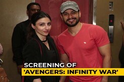 Celeb Spotting! Riteish, Soha, Kunal At The Screening Of <i>Avengers: Infinity War</i> Celeb Spotting! Riteish, Soha, Kunal At The Screening Of <i>Avengers: Infinity War</i>