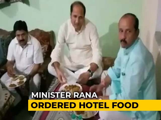 Video : UP Minister Goes To Dalit Home 'Uninvited' For Dinner, Orders In