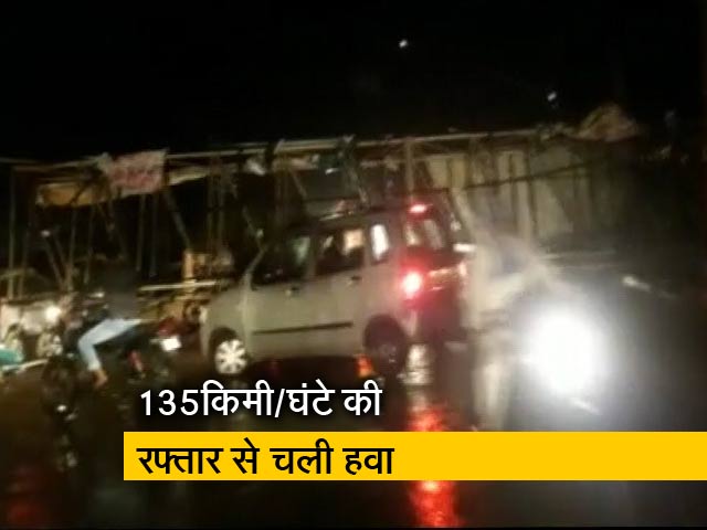 आंधी तूफान ने इंसानों के साथ-साथ जानवरों को भी नहीं बख्शा