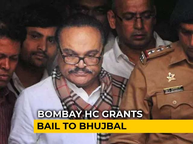 Video : Chhagan Bhujbal Gets Bail After 2 Years In Jail In Money Laundering Case