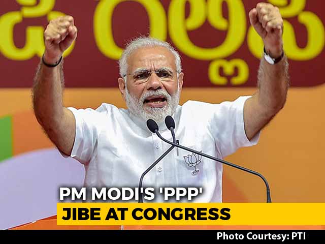 In Karnataka, PM Modi Finds A New Acronym To Attack Congress - "PPP"