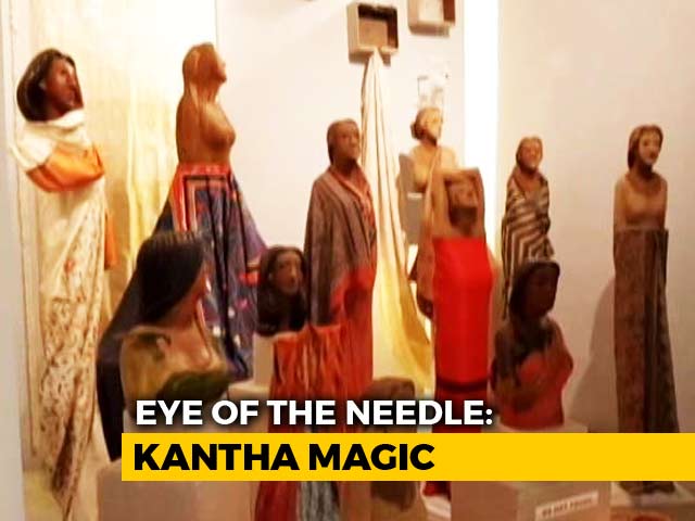 Video : Kolkata Festival Revives Magic Of 'Kantha', Humble Art Fit For A Queen