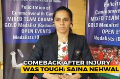 Really Happy That PV Sindhu Is Doing So Well: Saina Nehwal Really Happy That PV Sindhu Is Doing So Well: Saina Nehwal