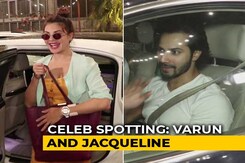 Celeb Spotting: Varun Dhawan, Jacqueline Fernandez Outside Sonam Kapoor's House Celeb Spotting: Varun Dhawan, Jacqueline Fernandez Outside Sonam Kapoor's House