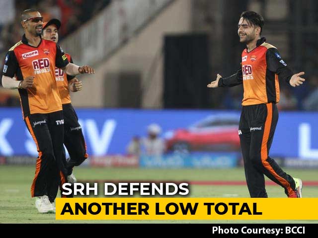 IPL 2018: SRH Defend Low Total To Beat RCB In Last-Over Thriller
