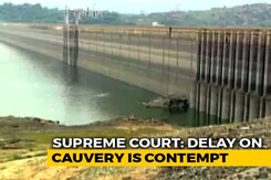 "Sheer Contempt": Supreme Court On Centre's Delay Over Cauvery Board "Sheer Contempt": Supreme Court On Centre's Delay Over Cauvery Board